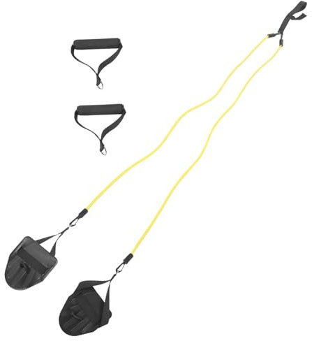 Toyvian 1 Satz Schwimmtrainingsband Verstellbarer Schwimmgürtel mit Neopren Gürtel für Effektives Wassertraining für Erwachsene und Profis für Kontinuierliches Training