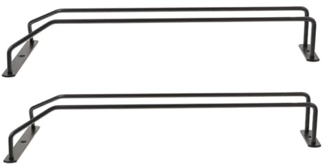 HYTROVE 2 Pezzi Portabicchieri da Vino Sospeso Metallo per Ottimizzare Cucina e Bar Compatibile con Bicchieri da Vino e Facile Installazione e