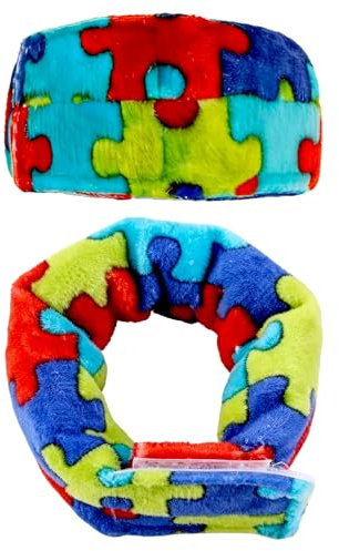 CYMNER Lot de 2 bracelets sensoriels lestés pour enfants, entrée de pression profonde pour SPD/ADHD/autisme, bracelets lestés pour développer la force et la stabilité, jouets sensoriels pour enfants