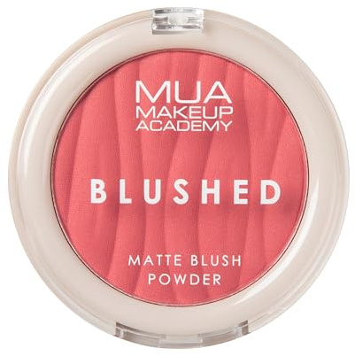 MUA Blushed Matte Blusher Powder, Rouge Punch (Pack of 1)