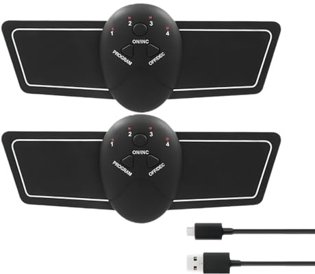 Générique Muskelstimulator | Muskelregenerationsgerät mit 6 Modi – Linderung von Nackenverspannungen – für Hals, Arme, Rücken, Schulter, Beine, Frauen, Männer, Zuhause, Toning