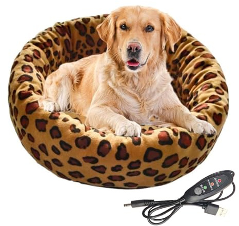 Beheiztes Katzenbett | USB-Beheizte Schlafunterlage Mit 3 Modi,Warmbett für Welpen im Innenbereich - Für Kätzchen Welpen Kaninchen Katzen Für Innenbereich Und Außenbereich Im Winter Bei Kaltem Wetter