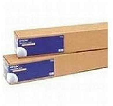 EPSON Watercolor Paper S041396 Papier Aquarelle Mat Texturé à Fort Grammage 24 X 59,1' 610mm X 18.0mm Blanc Rayonnant