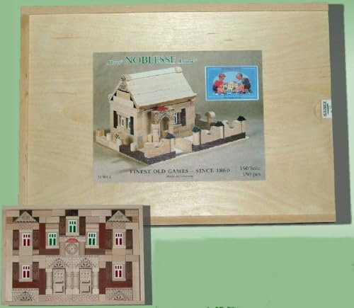 Ebert Holzbaukasten Noblesse Haus 150 Teile Erzgebirge