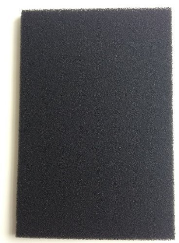 Finest-Filters DIY Activated Carbon Impregnated Foam Sheet for Aquarium and Pond Filters (12mm Thick Sheet)