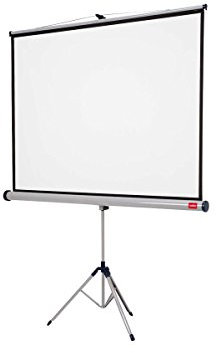 Nobo 1902397W Tripod Projection Screen Home Theatre/Home/Cinema, 16:10 Screen Format - 2000 x 1310 mm