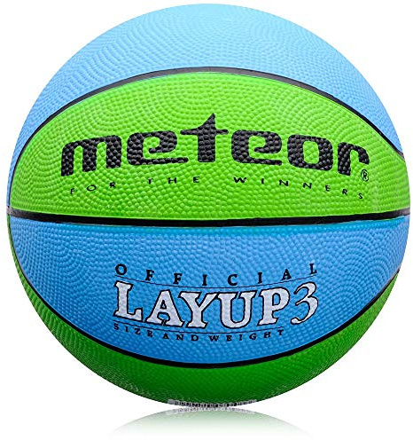 Basketboll för Barn Basketball Storlek 1 3 4 Perfekt Anpassad Till Ungdomens Barns Händer från 4–10 år Gammal Idealisk Basket för Träning Basket Med en Halkfri Yta METEOR LAYUP