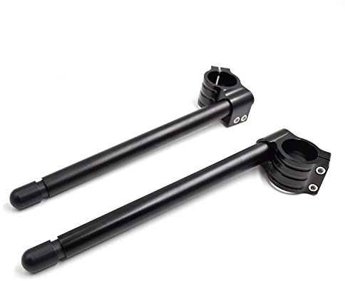 Φ41mm clip ons handlebar fit for motorcycle fork tube Φ41mm,cafe racer build clip on bars Φ 7/8 CNC aluminum Machined
