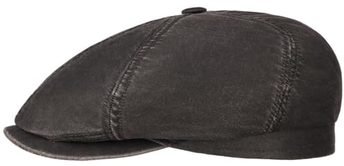 Stetson Brooklin Old Cotton Flatcap Schirmmütze UV-Schutz Herren Sommer Winter