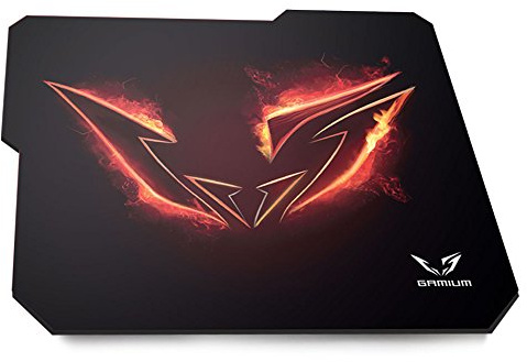 Gamium Tapis de Souris Gaming Compatible Souris Laser Optique PC Gamer antidérapant Surface spéciale texturée