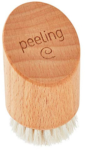 Croll & Denecke Gesichtsbürste zum Trockenbürsten | Peeling Bürste sanft zur Haut