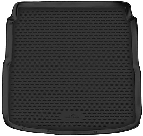 WALSER XTR Kofferraumwanne für VW Golf 5 Variant (1K5) 2007-2009, Golf 6 Variant (AJ5) 2009-2014, 100% passgenaue Antirutschmatte Auto, Kofferraum Schutzmatte, Auto Gummimatten
