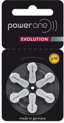 30er Pack Hörgerätebatterien Typ 10 kompatibel mit Powerone Evolution – Quecksilberfrei, Auslaufsicher 1,45 Volt, für längere Laufzeit