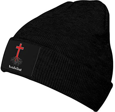 934 Herren Damen Chemo Turban Kopftuch In Christus Verwurzeltes Religiöses Christentum Chemo Hut Leicht Strickmütze Klassische Wintermütze Für Outdoor Jungen Angeln