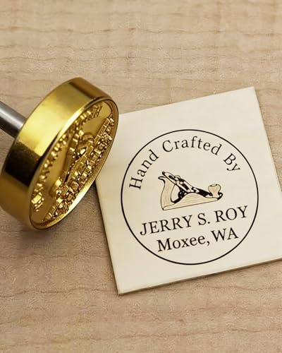 Brandeisen für Holz, Brandeisen, Eisenstempel, handgefertigt, Design, Metallstempel für Hochzeit, Weihnachten, Thanksgiving (2,5 x 2,5 cm)