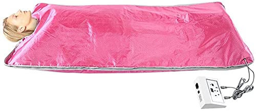 Couverture Sauna Portable pour Perte Poids Couverture chauffante pour Sauna 2 Zones Couverture thérapie Thermique numérique Infrarouge lointain (FIR) Oxford pour Perte Poids Forme du Corps Minceur
