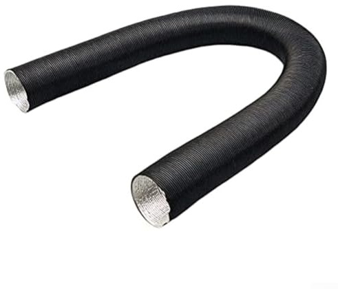 Manguera de admisión de aire para coche, manguera de admisión de filtro de aire, tubo de expansión de entrada de aire y aire caliente, accesorios auxiliares para conductos de calefacción (200 cm)