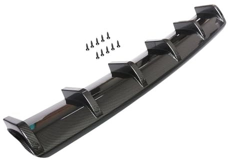 Auto ABS Heckstoßstange Heckspoiler Lippe, für Mercedes-Benz E-Class W211 W212 W213 E200 E300 E450 E200d E220d E300d Spoilerlippe Splitter Diffusor Spoilerplatte Antikollision Car Schützen Zubehör