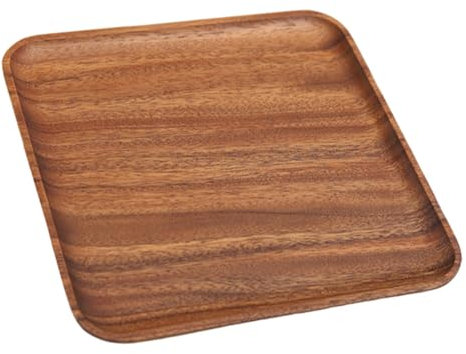 Grand plateau en bois, plateau de table basse, plateaux en bois, assiettes d'apéritif, plateau plat, plateau à dessert, plateau de petit-déjeuner au lit, plateau décoratif pour salon, plateau de