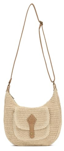Jywmsc Sacs d'été en Paille pour Femmes Grand Fourre-tout de Plage Tressé pour les Vacances Pochette porte-monna