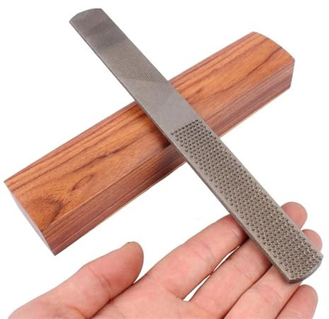 Lima de Metal 4 en 1, escofina de madera de 8 ''/200mm de acero for carpintero, lima de madera DIY, herramienta manual for carpintería