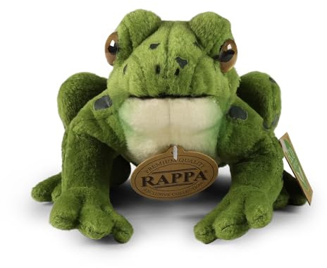Teddys Rothenburg Kuscheltier Frosch 19 cm grün sitzend Plüschfrosch