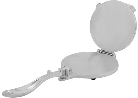Genérico Prensa Manual para Tortillas de Maíz de 8 Pulgadas, Máquina para Hacer Tortillas de Aluminio, Herramienta para Prensar Masa y Preparar Empanadillas, Adecuado para Cocina Casera,