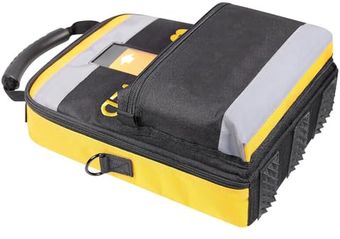 Tragbare AED Aufbewahrungstasche, Defibrillator-Tasche mit verstellbaren Schultergurten und reflektierenden Streifen für Zuhause, Büro und öffentliche Nutzung