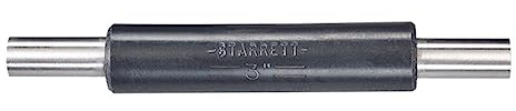 Starrett 234 A-3 Ende Messlatte mit kugelförmigem Ende und wärmeisolierendem Griff, 1/10,2 cm Durchmesser, 7,6 cm Länge