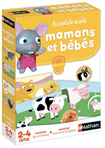Nathan - Mamans et bébés - Jeu éducatif sur Le thème des Animaux dès 2 Ans