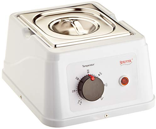 Städter | Temperateur avec récipient en Acier Inoxydable Blanc | pour Faire Fondre et durcir Le Chocolat et Les couvertures jusqu'à 60 °C