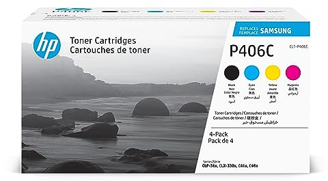 HP CLT-P406C Toner laser 6000pages Noir, Cyan, Magenta, Jaune - cartouches toner et laser (Toner laser, 6000 pages, Noir, Cyan, Magenta, Jaune, 4 pièce(s))
