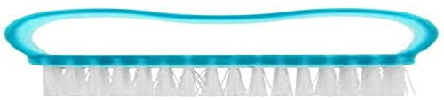 Elliott Wavy Nail Brush, Large Hygienic Single Sided Hand and Nail Cleaning Brush, Scrubbing Brush to Clean Under Nail Dirt Grime and Grease, Firm Strong Bristles, for Use on Fingernails and Toenails (Assorted Colours)