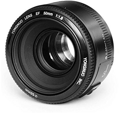 YONGNUO EF YN 50mm F/1.8 1:1.8 Standard Prime Lens for Canon Rebel Digital Camera