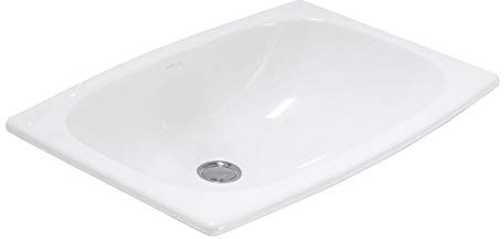 STERLING 442007-0 Stinson Self-Rimming Lavatory, White