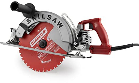 Skilsaw Magnesium Sawsquatch Worm Drive Circular Saw - 10 1/4in. 15 Amp, with Electric Brake, Model Number SPT70WM-22