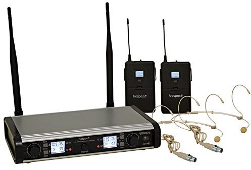 BESPECO GM9882H - Doppio Radiomicrofono Headset UHF