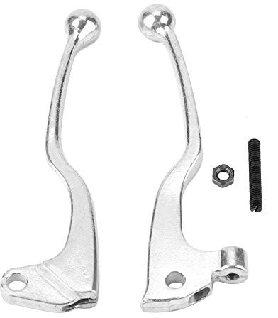 KIMISS Leva freno, 1 paio di leva frizione freno moto per YZ80/YZ125/TW200