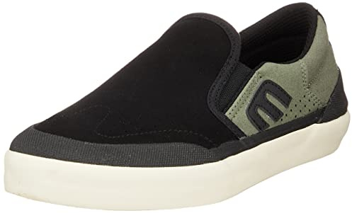 etnies(エトニーズ) Unisex's Sneakers Skate Shoe, Black/Olive, 27.5 cm