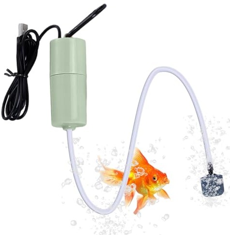 USB-Aquarium-Pumpen – Sauerstoff-Ergänzungs-Luftpumpe für Aquarien, leises Pumpwerkzeug, Aquarien, Pumpzubehör für Zuhause, Angeln, Fischmarkt, LKW, Fahrzeug Teksome
