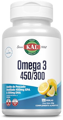 OMEGA 3 450/300 120perlas – supplemento completo pensato per la routine di tutti i giorni, favorisce uno stile di vita attivo se assunto con regolarità e diventa un alleato affidabile all’interno dell