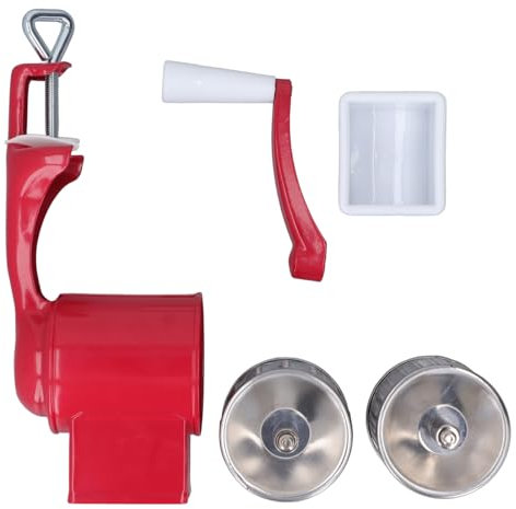 Rallador De Queso, Trituradora De Queso, Cortadora De Verduras Manual Giratoria Con Manivela, Molinillo De Nueces Para Alimentos Con Base De Succión Fuerte Para Nueces, Patatas, Zanahorias