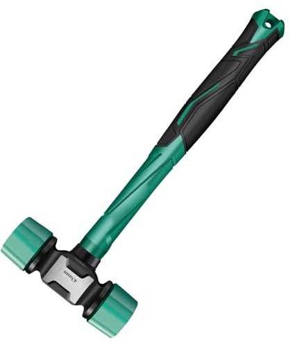 Mazo De Goma - Mazo De Goma Antideslizante Para Cama De Dormitorio | Martillo De Goma De Hierro Fundido Resistente | Mazos Blandos De Doble Cara Resistentes Para Pisos | Cabezas De Martillo De Goma Co