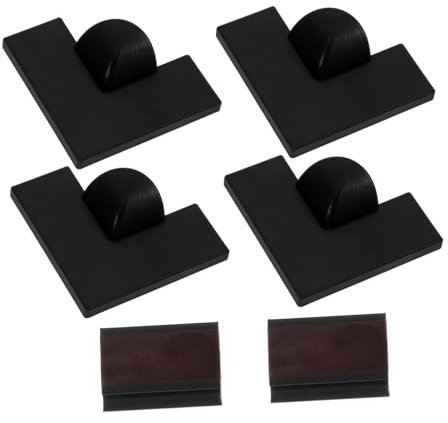 HOMSFOU Set Accessori Per Zanzariere Angolari Fissaggi Per Finestre Facile Installazione Senza Attrezzi Materiale Duro Protezione Contro Insetti Fissaggi Per Zanzariere (grigio)