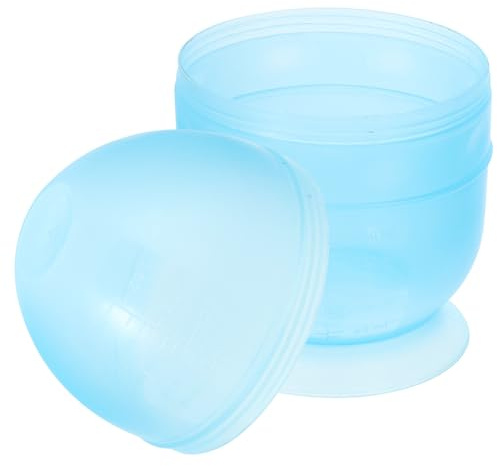 minkissy Bol de Teinture Épais Plastique avec Graduation Bol Mélangeur pour Teinture DIY Outil Pratique pour Salon et Usage Domestique Cheveux