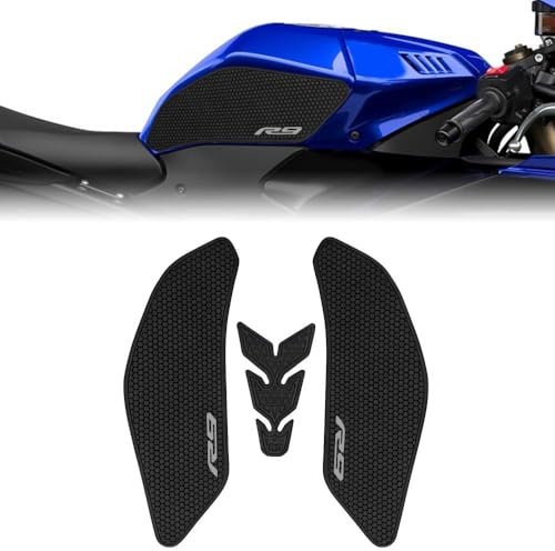 Accesorios de motocicleta Protector lateral antideslizante impermeable para tanque Adhesivo de goma 3CM para YZF-R9 YZF R9 yzfr9 2025