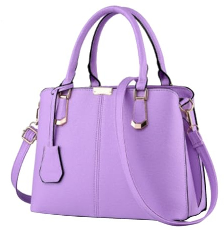 Borsa a tracolla di moda Grande capacità Una borsa a tracolla, Lilla, Taglia unica per tutti