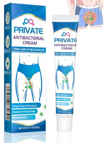 GAJUS Crema Antifúngica y Antibacteriana para Hombre Alivio del Picor y Desodorante Intimo Cuidado de la Piel en Zonas Privadas Hongos Ingle Tiña Inguinal 20g Cada Una