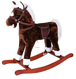 KNORRTOYS 40500 - Schaukelpferd Brauny
