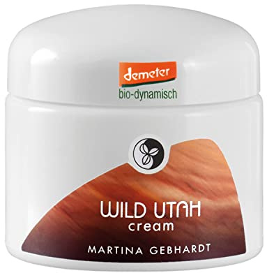 Martina Gebhardt WILD UTAH Cream (50ml) • Reichhaltige Bio-Gesichtscreme für sensible Männerhaut • Gesichtslotion Männer • Creme mit Heilkräutern • Naturkosmetik Crème